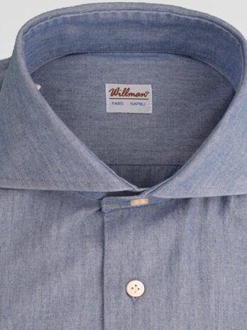 2CHW – Chemise Willman bleue