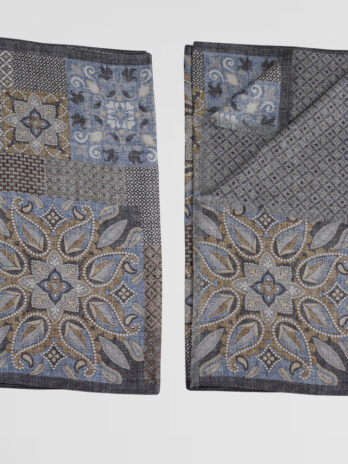 2EW – Echarpe Willman gris et beige