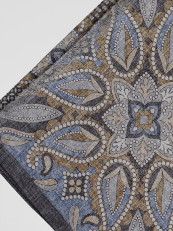 2EW – Echarpe Willman gris et beige