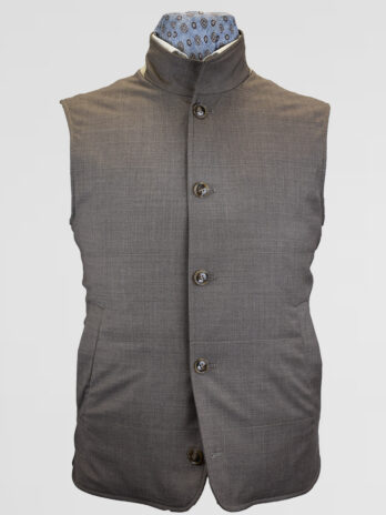 2GB – Gilet sans manche Barba marron