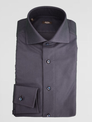 4CHB – Chemise Barba marine