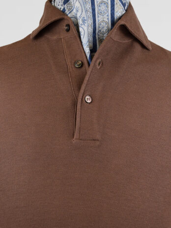 6POL – Polo marron