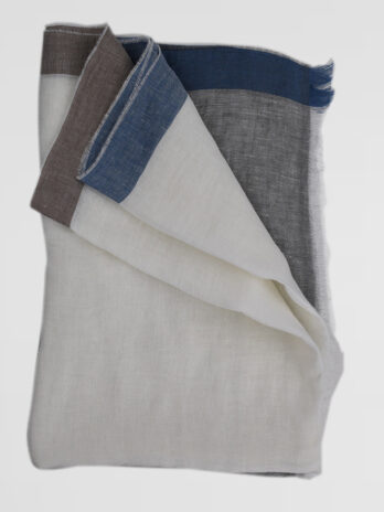 7EW – Echarpe Willman gris et blanc