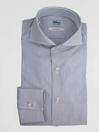8CHW – Chemise Willman bleue marine