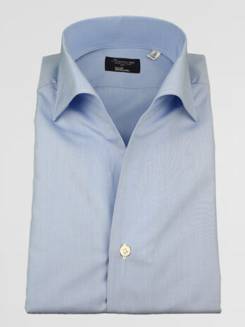 6CHF – Chemise Finamore bleue