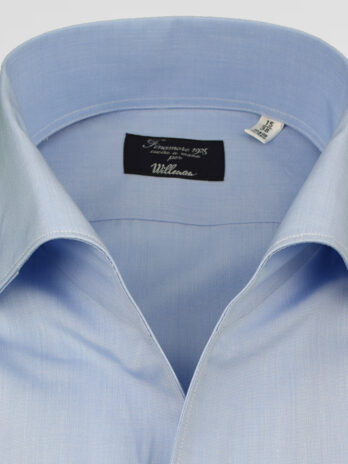 6CHF – Chemise Finamore bleue