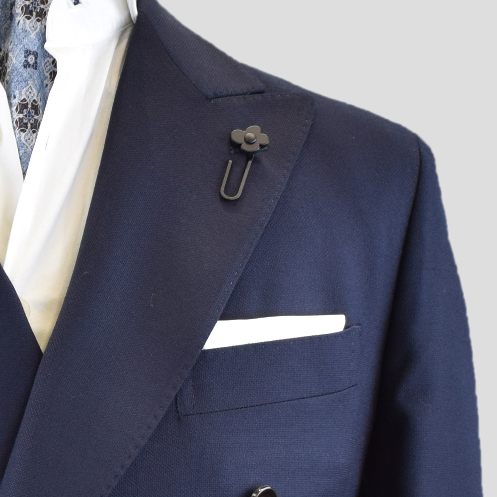 13VL - Veste Lardini bleu marine – Image 3