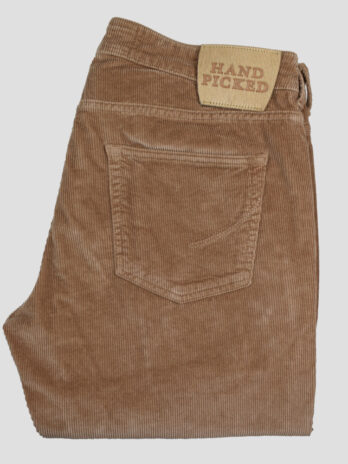 1PH – Pantalon Handpicked velours marron
