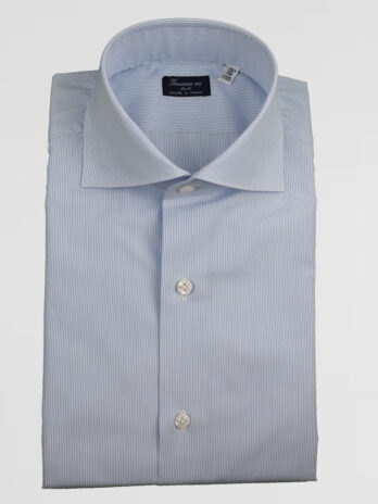2CHF – Chemise Finamore bleu ciel