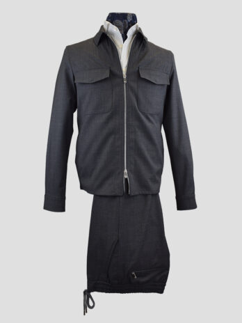 2EBPP – Ensemble blouson et pantalon Marco Pescarolo gris