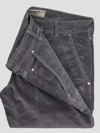 2PH – Pantalon Handpicked velours gris