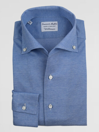 3CHEM – Chemise Emanuele Maffeis bleue