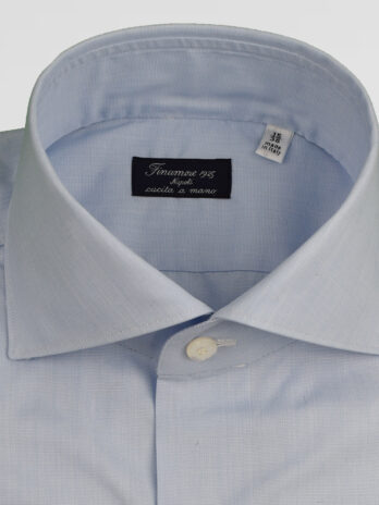 3CHF – Chemise Finamore bleue