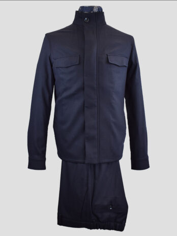 3EBPP – Ensemble blouson et pantalon Marco Pescarolo bleu marine