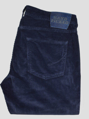 3PH – Pantalon Handpicked velours marine