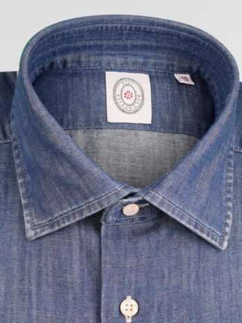 4CHBZ – Chemise Bolzonella denim