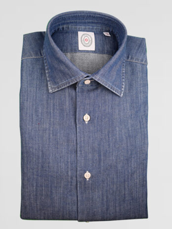 4CHBZ – Chemise Bolzonella denim