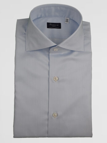 4CHF – Chemise Finamore bleu ciel