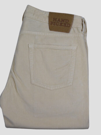 4PH – Pantalon Handpicked velours écru