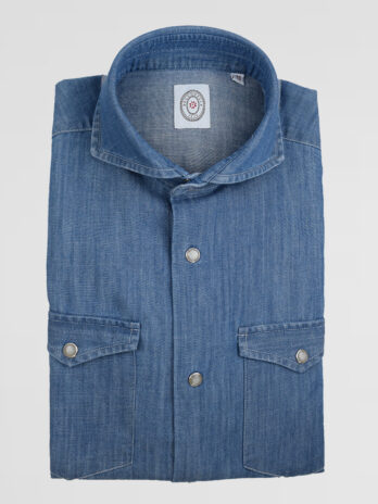 5CHBZ – Chemise Bolzonella denim
