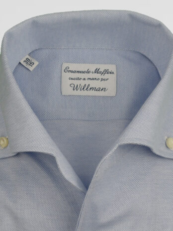 5CHEM – Chemise Emanuele Maffeis bleu ciel