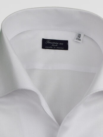 5CHF – Chemise Finamore blanche