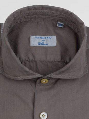 5CHS – Chemise Sannino marron