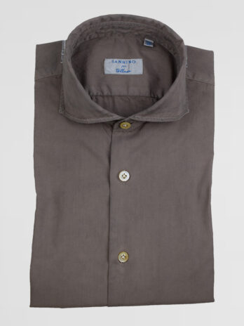 5CHS – Chemise Sannino marron