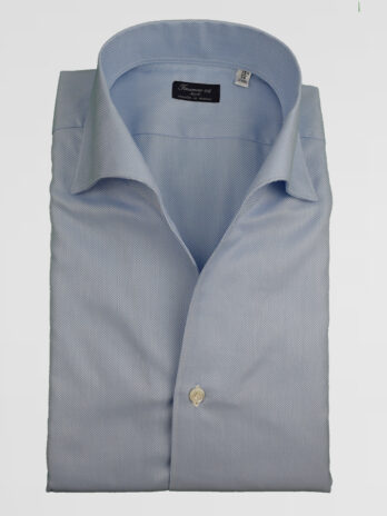 6CHF – Chemise Finamore bleue