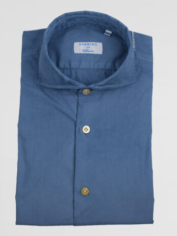 6CHS – Chemise Sannino bleue