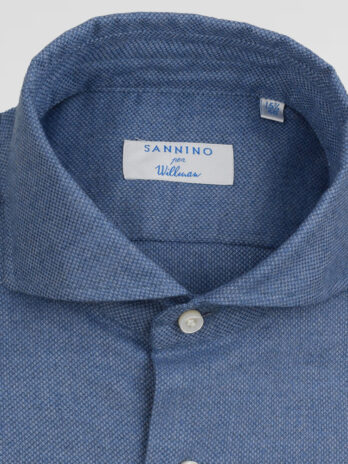 9CHS – Chemise Sannino bleue