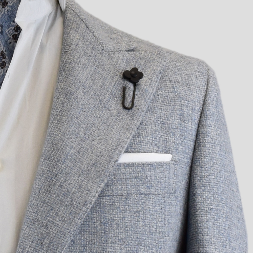9VL - Veste Lardini bleu-gris – Image 3